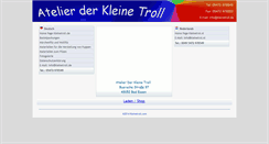 Desktop Screenshot of kleinetroll.de